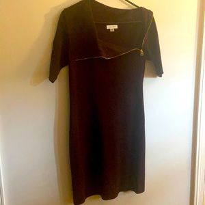 Women’s deep purple dress